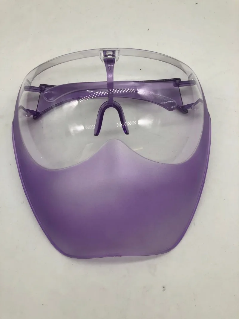 Adult Eye Shield Visor Wrap Sun Glasses Half Face Guard Antifogging Space Mirror Frosted PC Protective Mask | Дом и сад