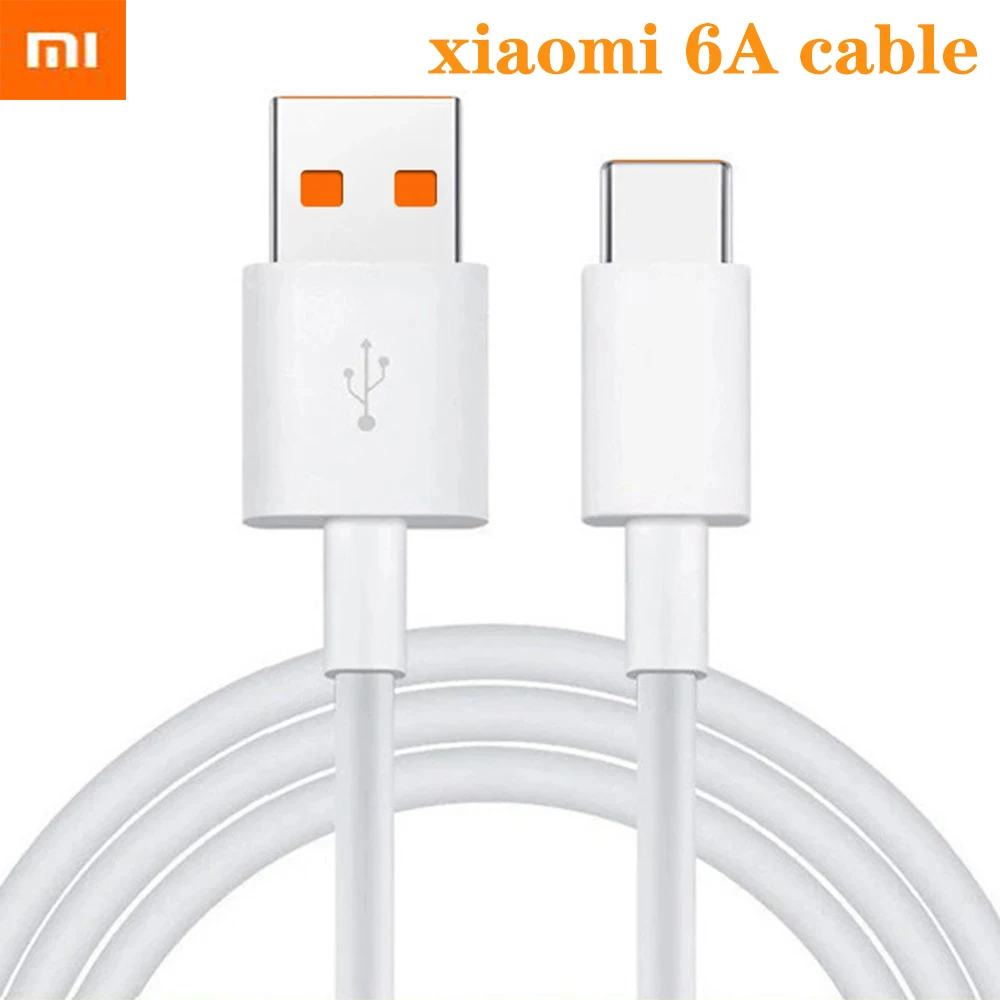 

Original Type C Xiaomi Cable Charger Turbo Fast Charge For Poco M3 X3 NFC F2 Mi 11 9 Black Shark 3 Redmi Note 10 K40 K30 TipoC