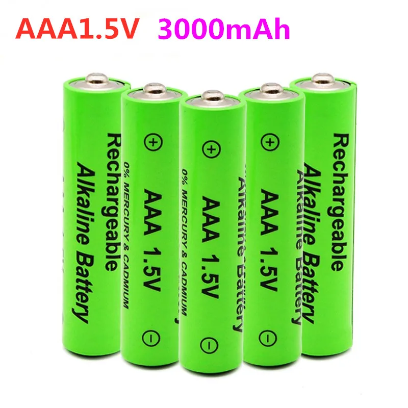 

12pcs 1.5V AAA battery 3000mAh Rechargeable battery NI-MH 1.5 V AAA battery for Clocks mice computers toys so on + free shipping