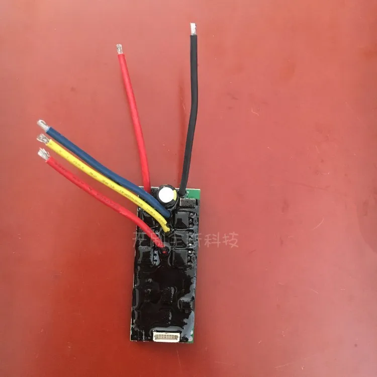 18V21V потенциометр бесступенчатое Управление скоростью бесщеточная плата управления двигателем драйвер DIY