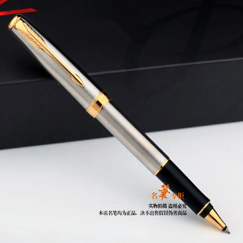 Роликовая шариковая металлическая ручка материал мужской и женский стиль