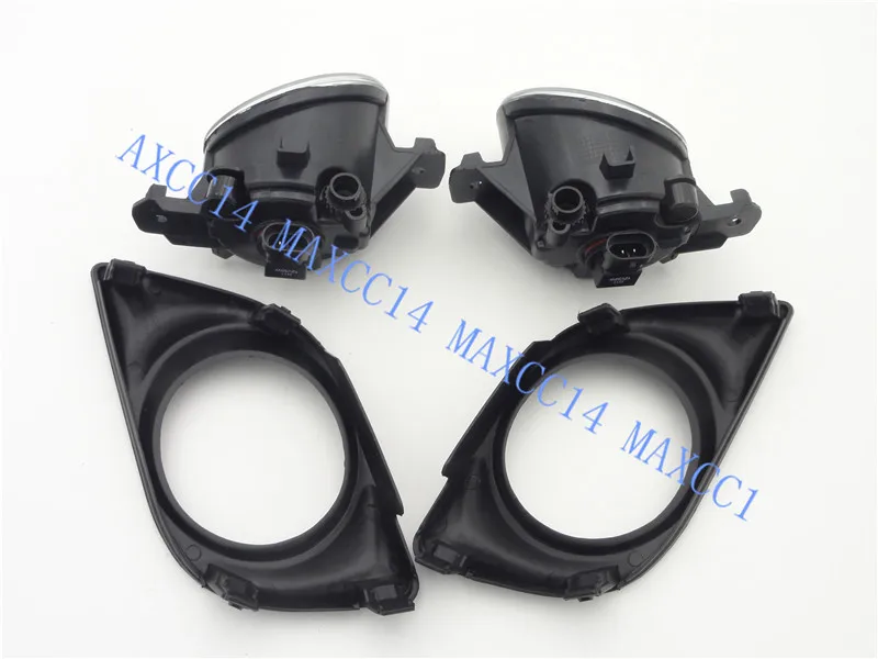 Комплект передних противотуманных фар фары для вождения + крышка с лампочкой NISSAN