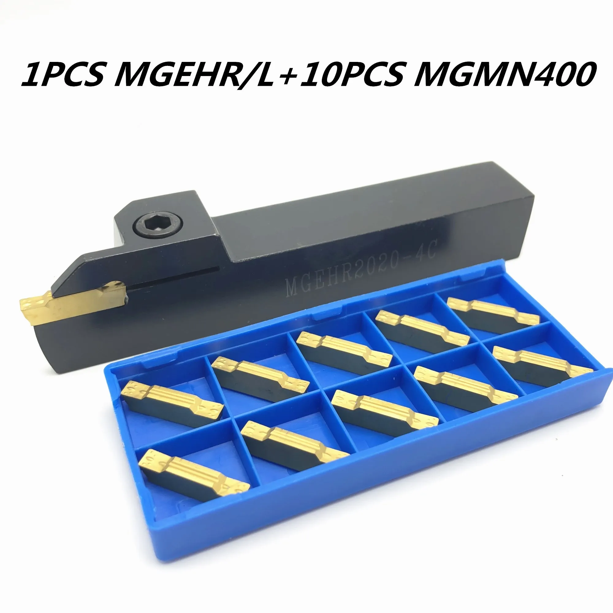 1 шт. MGEHR1616 MGEHR2020 MGEHR2525 4 мм металлический токарный слот Держатель внешняя супер твердая ударопрочная ручка+ 10 шт. mgmn400долбежный инструмент