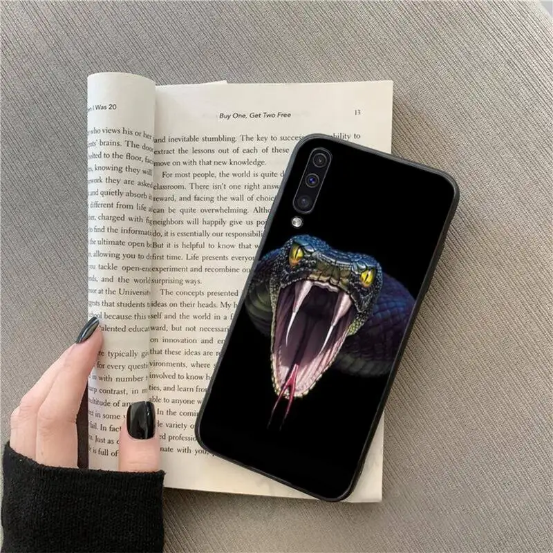 

snake horror Cold-blooded Animal Phone Case For Samsung galaxy A S note 10 7 8 9 20 30 31 40 50 51 70 71 21 s ultra plus