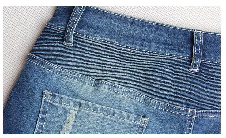 

2020 Winter Skinny push up High waist jeans female vintage stacked jeans pants for women