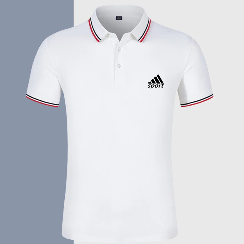 

Men's hot shirt short sleeve polo shirt color contrast fashion Polo new clothing summer street clothing leisure fashion men's to