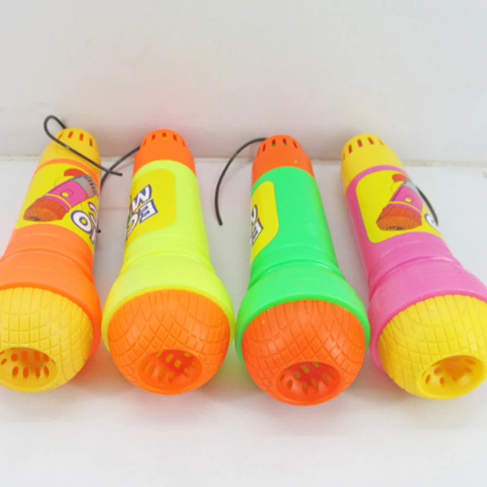 Беспроводной светодиодный микрофон для мальчиков и девочек караоке пения