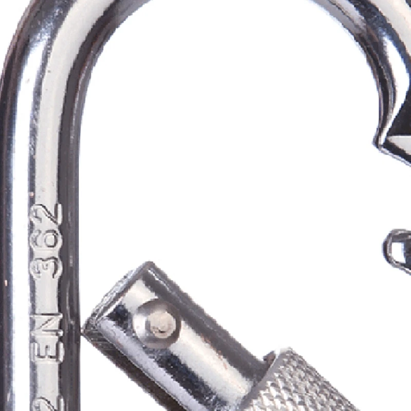 1 pcs o shape 25kn safety buckle rock carabiner 1 pcs 8 shape descender rock climbing carabiners downhill ring free global shipping