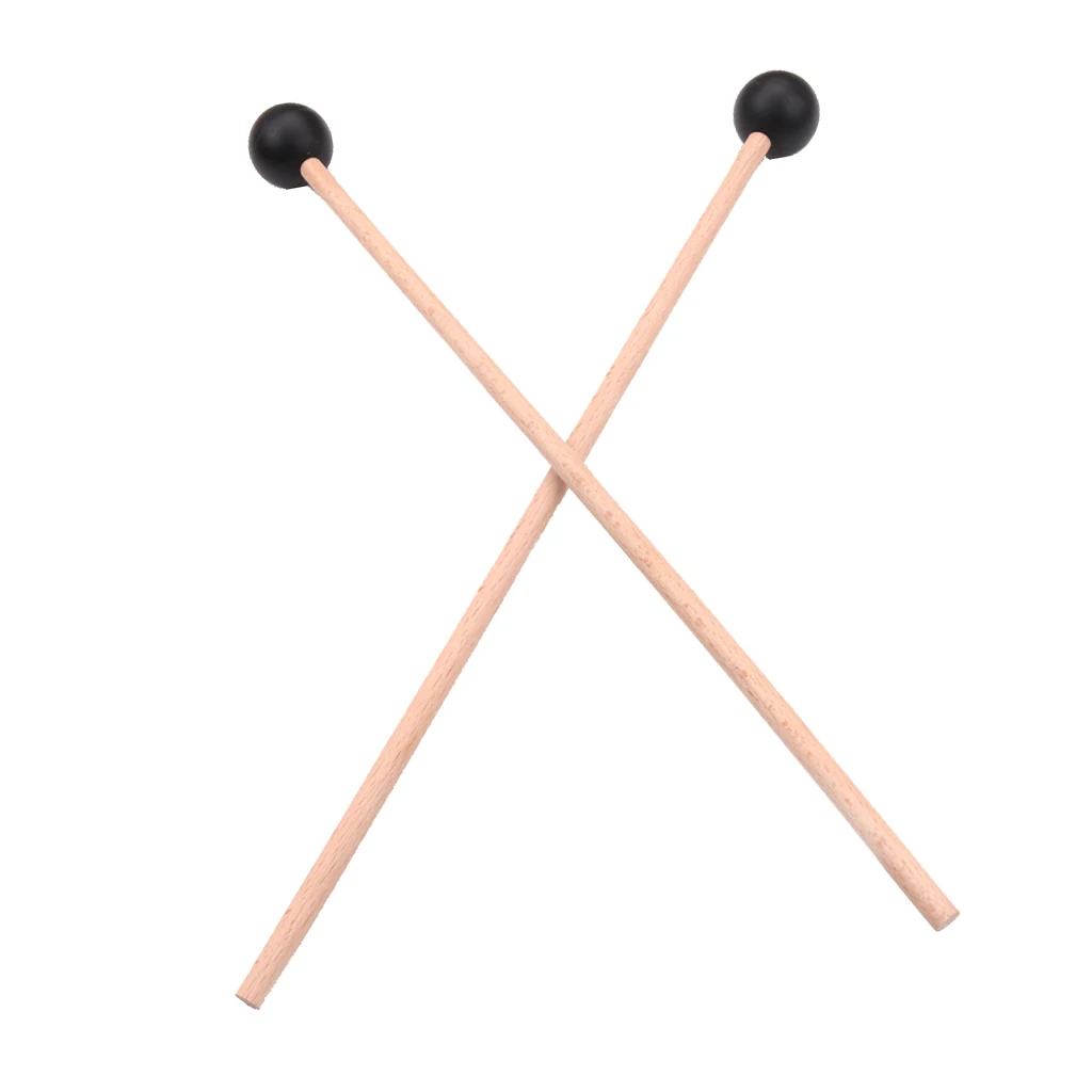 Набор из 2 резиновых молотков Maple Marimba Mallets 365 мм для взрослых начинающих