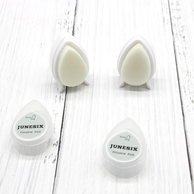 

10pcs/lot Fillable Droplets Ink Pad Ink pad stamp pad For DIY scrapbooking Photo Album Decoration