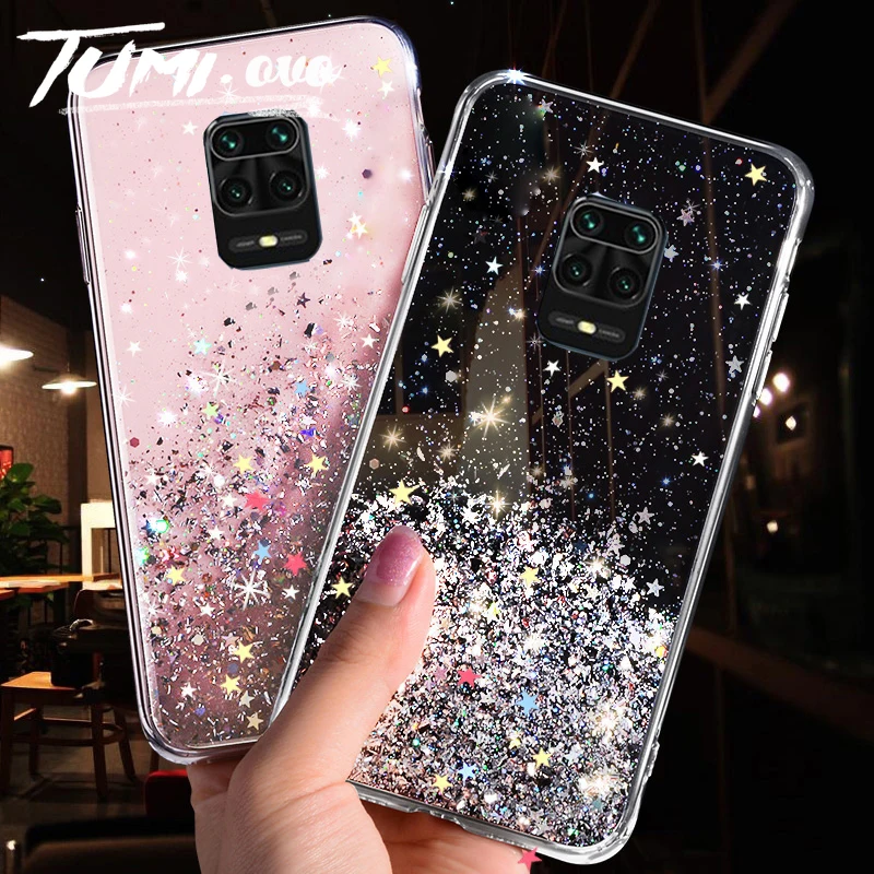 Силиконовый чехол TUMI.OvO для смартфона Xiaomi Redmi Note 9/9S/9 Pro