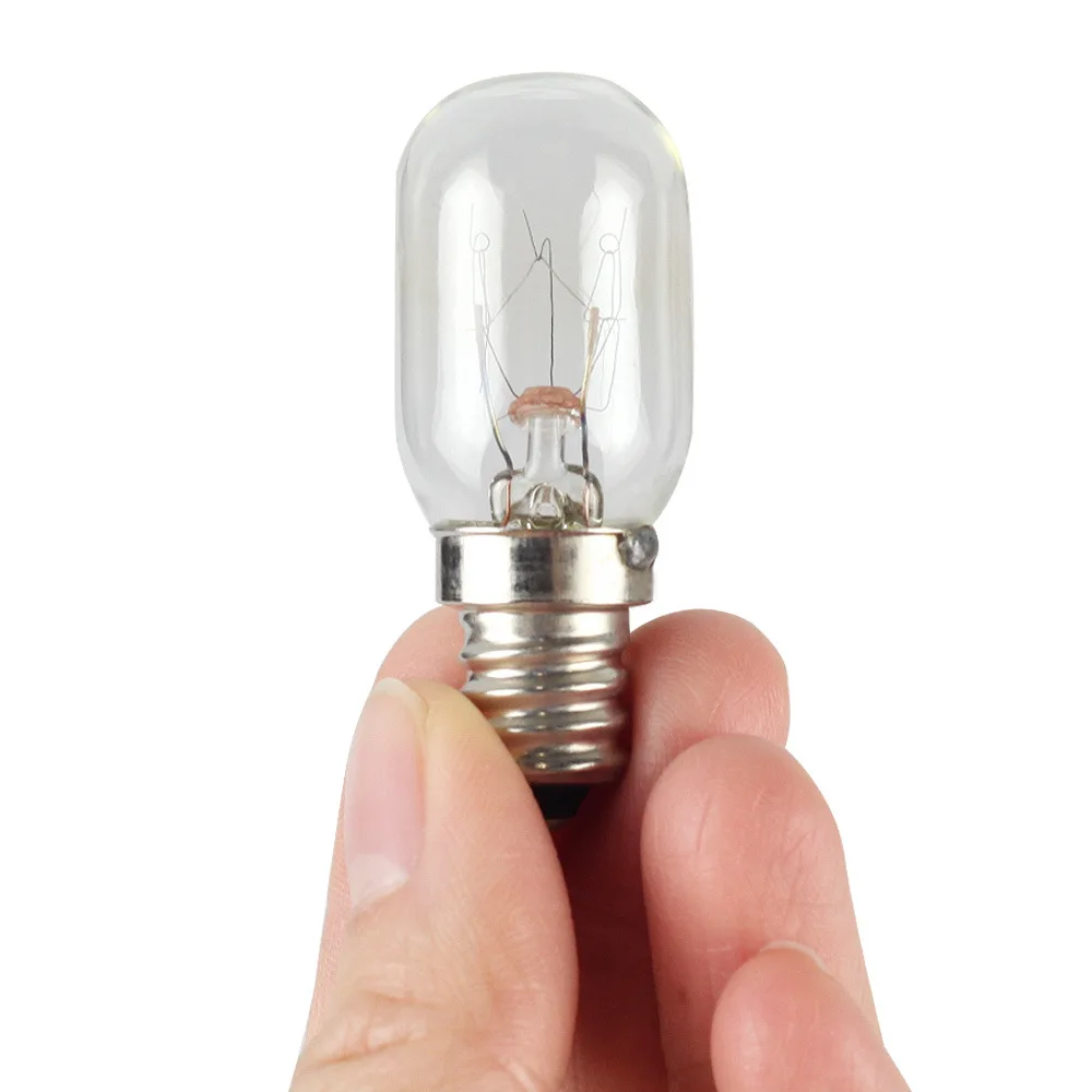 Американская стандартная лампочка для холодильника E12S Маленький Винт 120 V 10W Lampblack