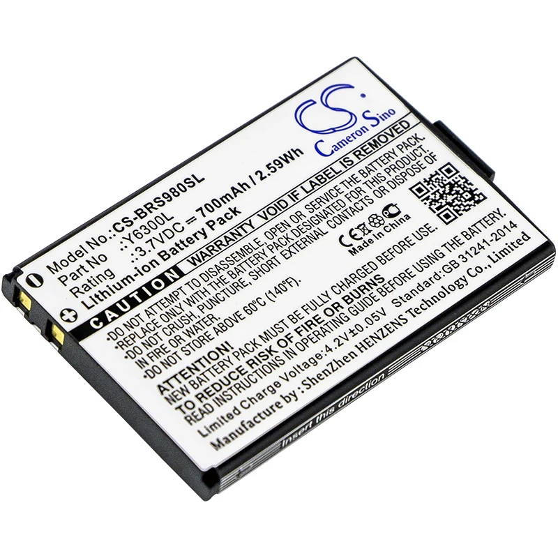 Аккумулятор Cameron Sino для Blinc G2 ONEAL RF710 RF 730 RS 980 RT 712 RX 960 TORC V200 VCAN|Цифровые аккумуляторы|