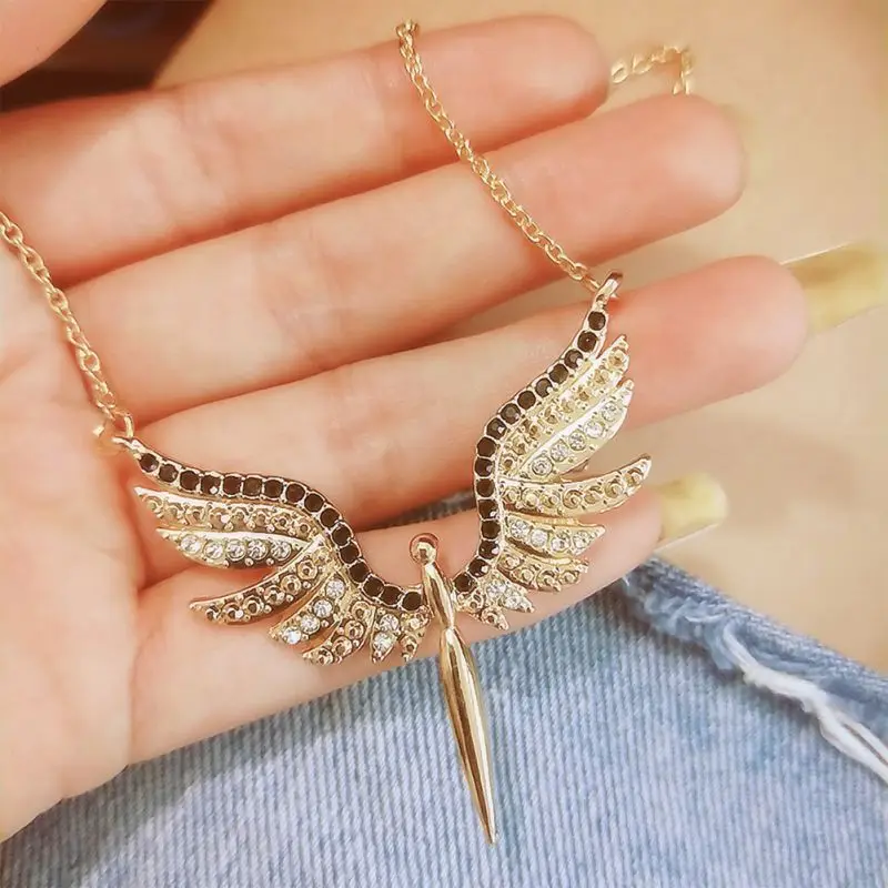 Ювелирные изделия Прямая поставка Винтажный Золотой цвет циркон прозрачный