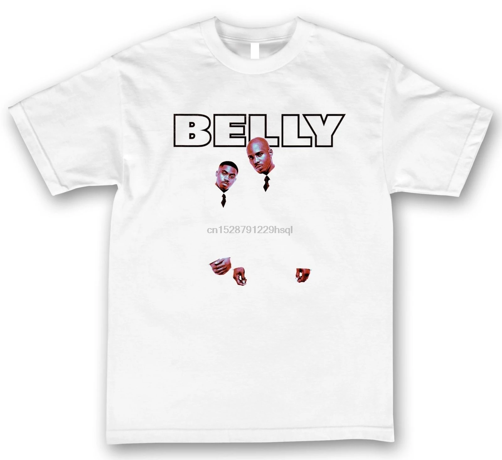 Мужская футболка с животом Nas DMX новинка Sz белая подарок больше размеров и цветов