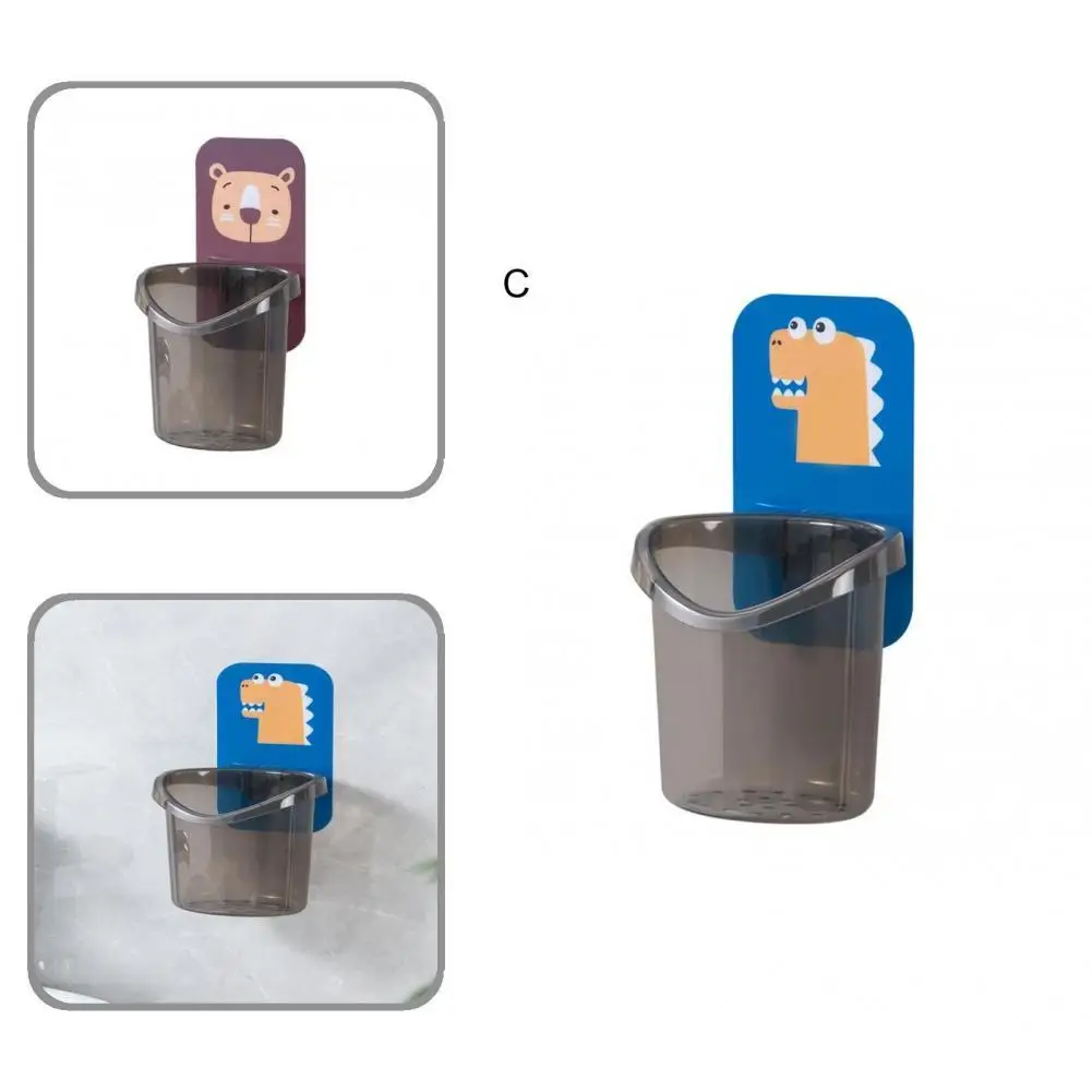 

Toothpaste Storage Rack Wall Decor Easy to Install Self-adhesive Toothpaste Suspension Rack for Shower