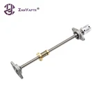 1 компл. 3D принтера и CNC T8 свинцовый винт 300400500 мм 8 мм + Противоударная гайка + кронштейн подшипника KFL08 + гибкая муфта