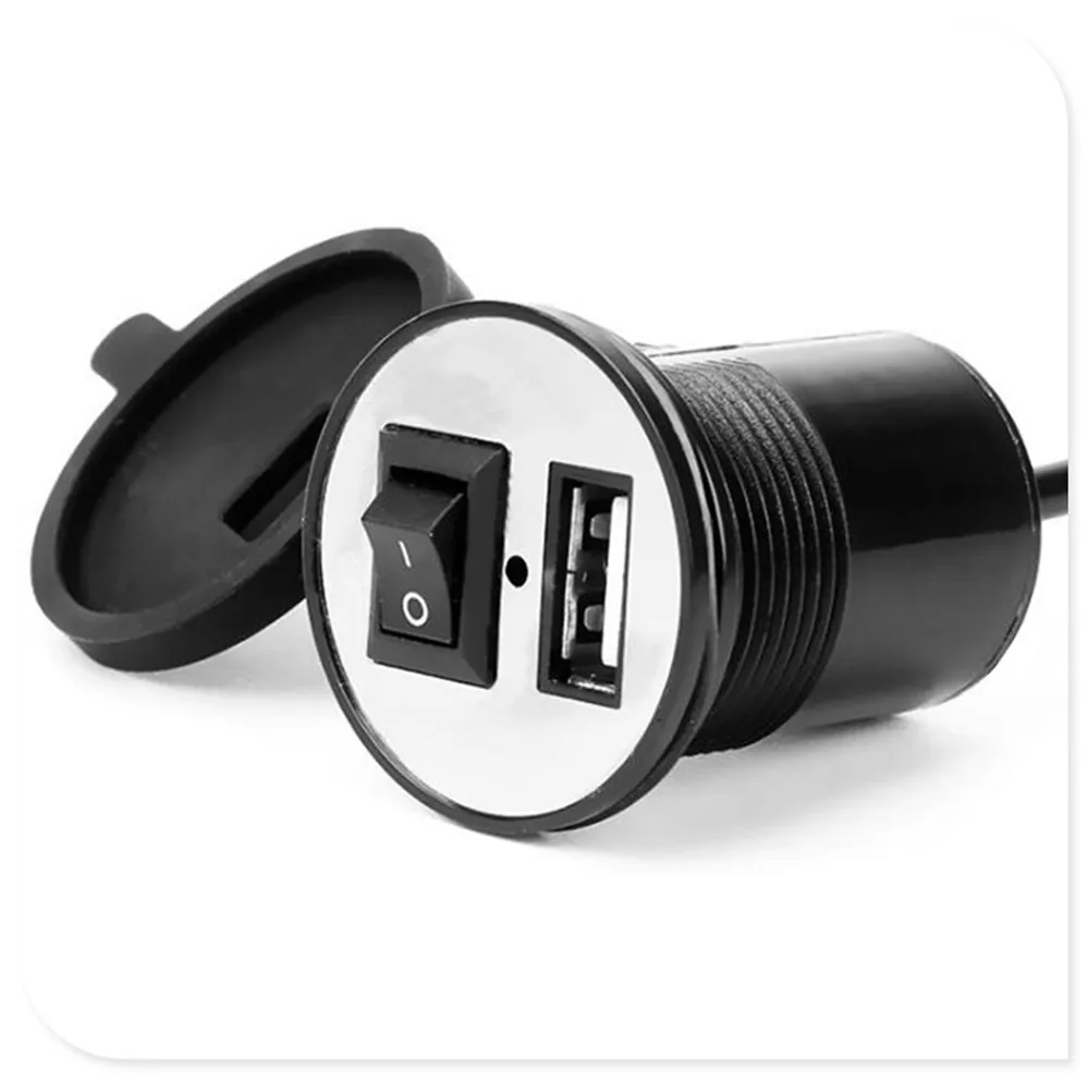 DIY зарядное usb устройство для мотоцикла 12 В Зажигалка Разъем телефонный адаптер