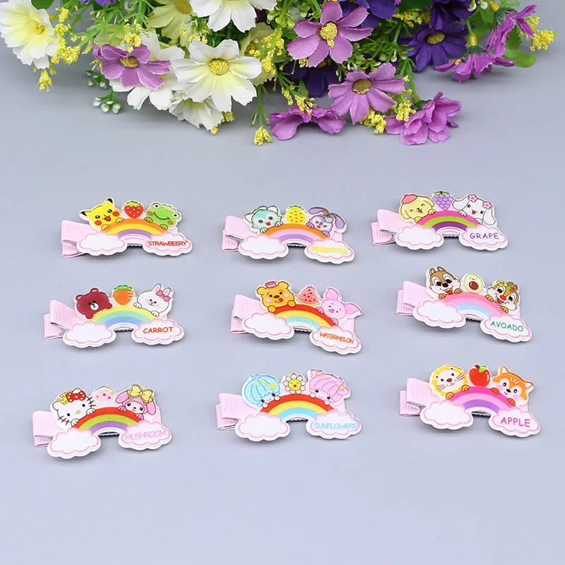 wholesale cute girls teeth metal hair comb clips claw hairpins for kids designer Hair Accessories R04 | Аксессуары для одежды