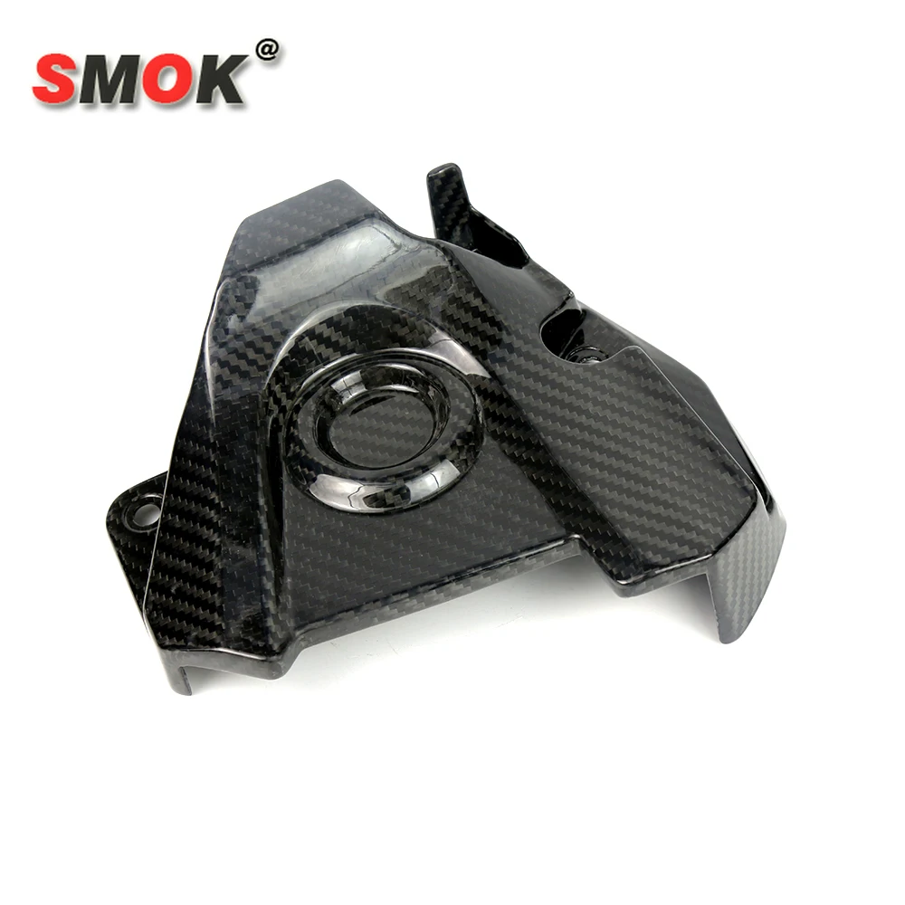 SMOK углеродное волокно для Yamaha MT09 MT 09 FZ09 трассировщик FJ09 2014 2016 звездочка двигателя