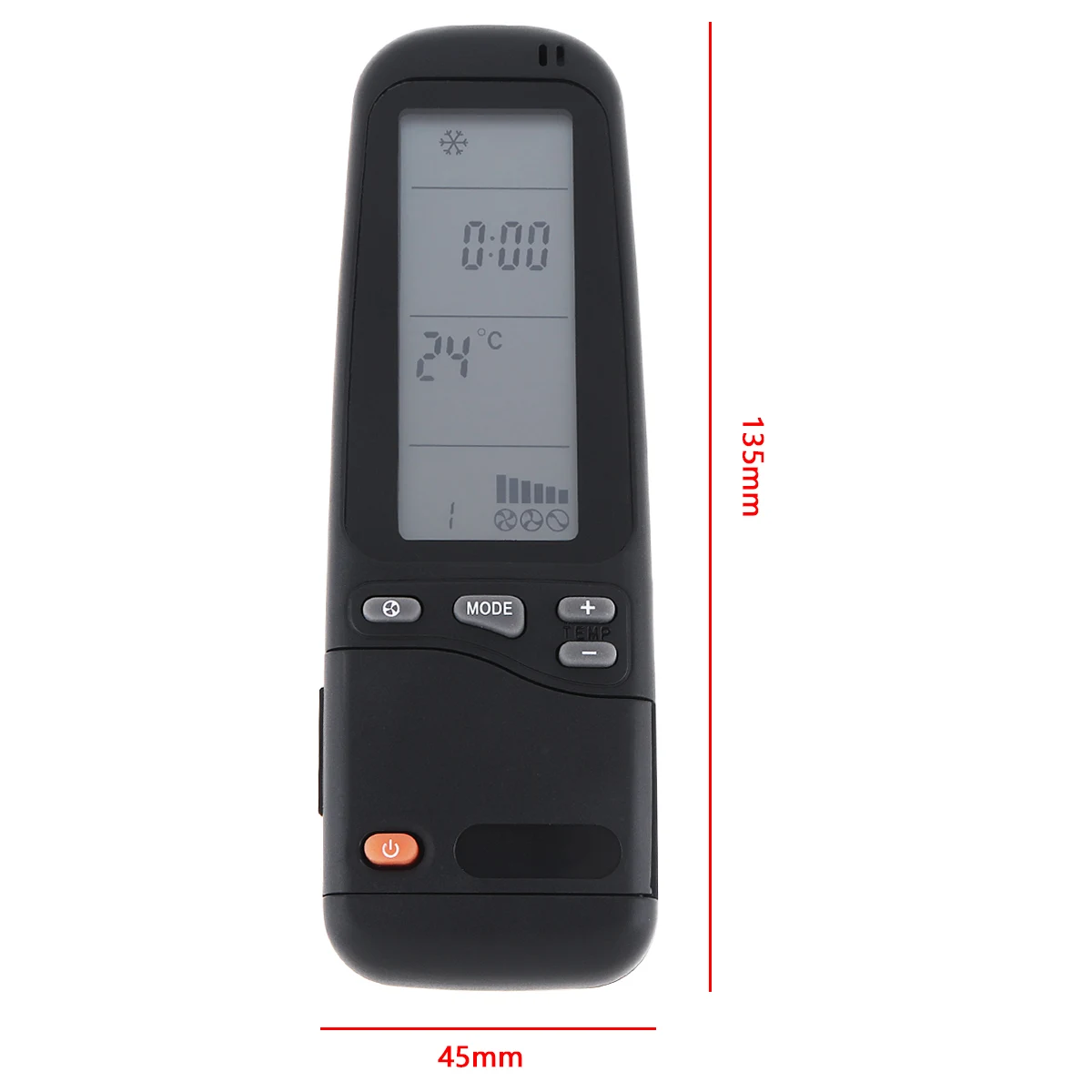 

IR 433MHZ Air Condition Remote Control with 10M Transmission Distance for Electra/Emailair RC-41-1 RC-5I-1 RC-7 19 in 1