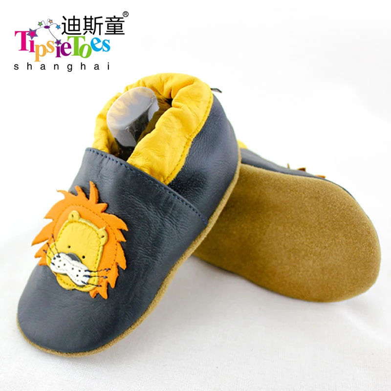 Dobest/брендовая повседневная мягкая обувь из натуральной кожи с изображением Льва для маленьких детей; Мокасины для мальчиков; Обувь для перв... фото