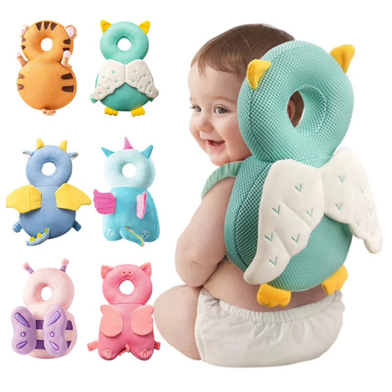 

Детская подушка для защиты головы, подушка из полипропилена и хлопка для защиты спины от повреждений, подушка для защиты от падения, безопас...