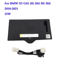 wireless charger for bmw x3 g01 20i 20d 30i 30d 1set abs plastic 15w qi fast wireless charging plate phone 2018 2019 2020 2021