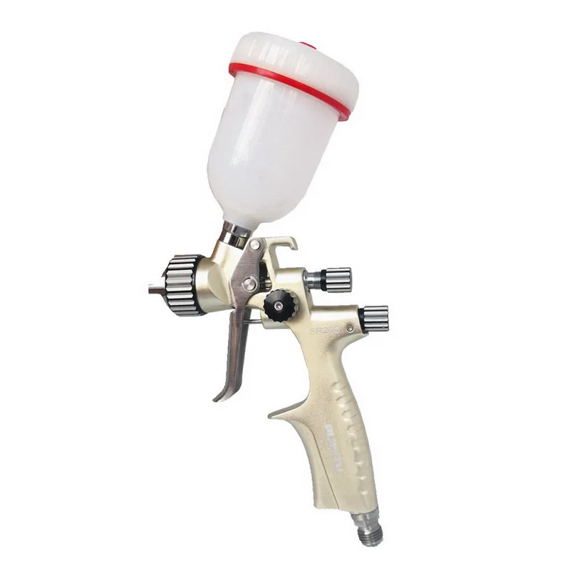 

Pneumatic Spray Gun HVLP 0.8/1.0 tips Mini Air Paint Sprayer Guns Airbrush in paint coating, sofa furniture surface and repair