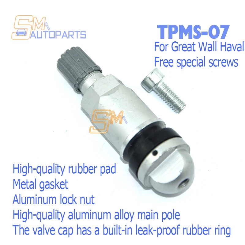 

1PCS TPMS-7 TPMS Tire Valves For Great Wall Hover(Haval) H5 H6 Alloy Tubeless Valve For Valve Stem Repair Kit