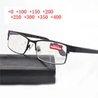 Фирменные прогрессивные мультифокальные очки для чтения, мужские квадратные очки для дальнозоркости, гиперметропии, бифокальные очки, солнцезащитные фотохромные очки NX