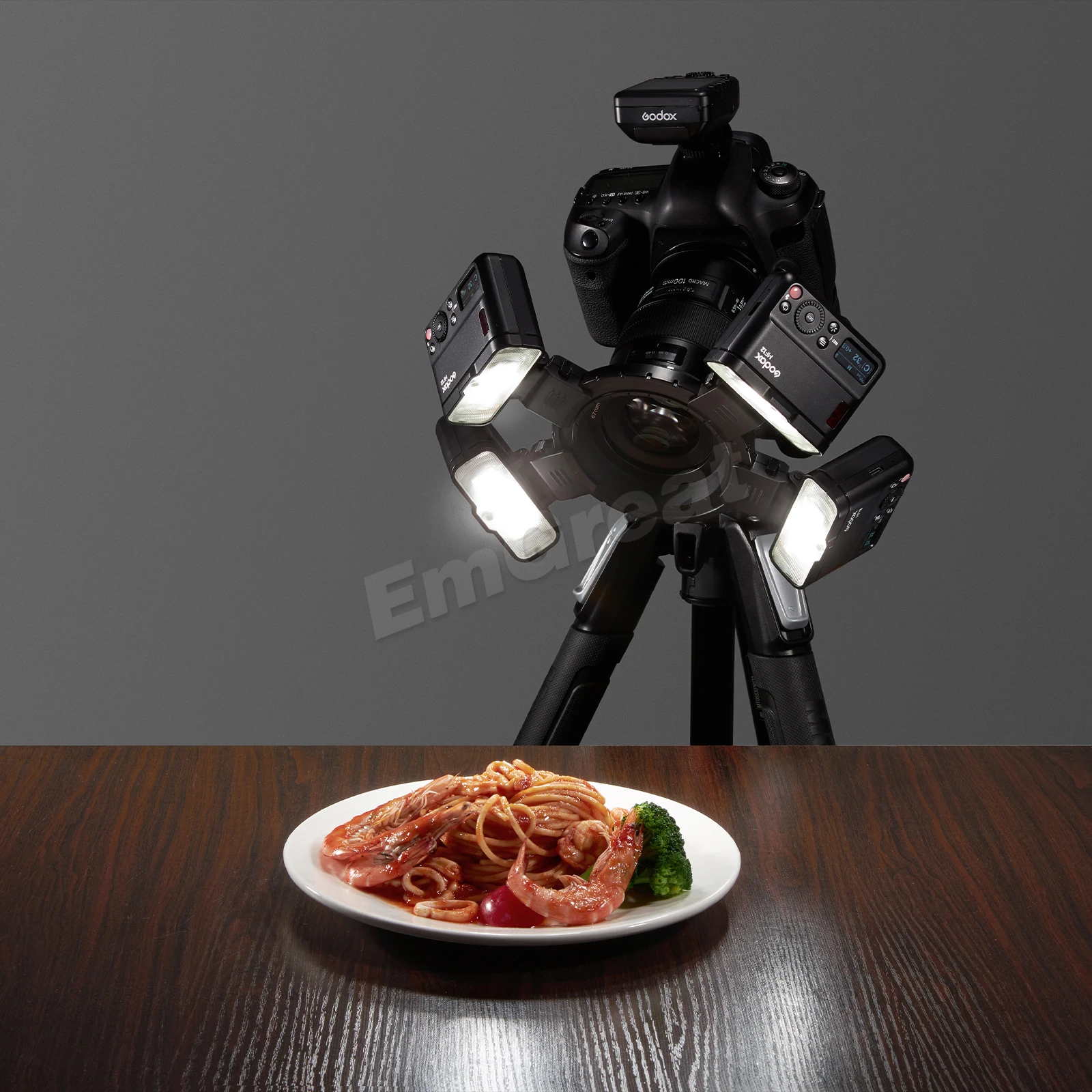 Дешево Набор из 4 шт. вспышек для макросъемки Godox MF12 2,4 ГГц Беспроводное управление 0,01 до 1,7 с время переработки с батареей для камеры Sony Canon