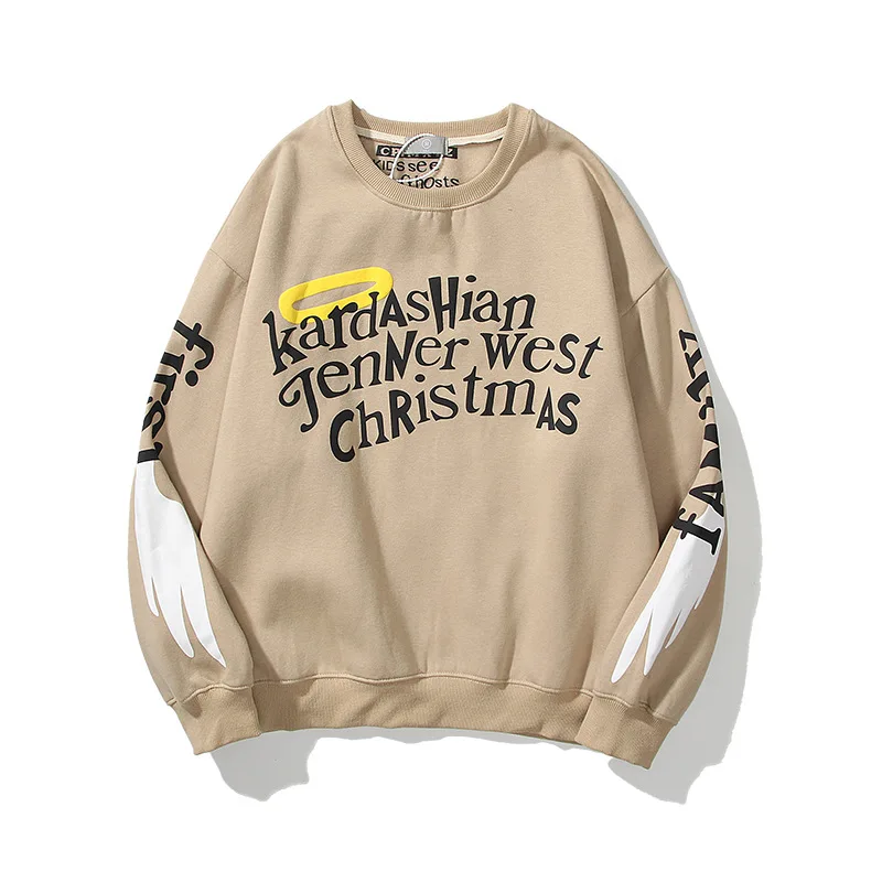

Hip Hop oversized Man Hoodies Graffiti Letter Print Fashionable Long Sleeve Sweatshirts Haraku Leisure Stranger Things