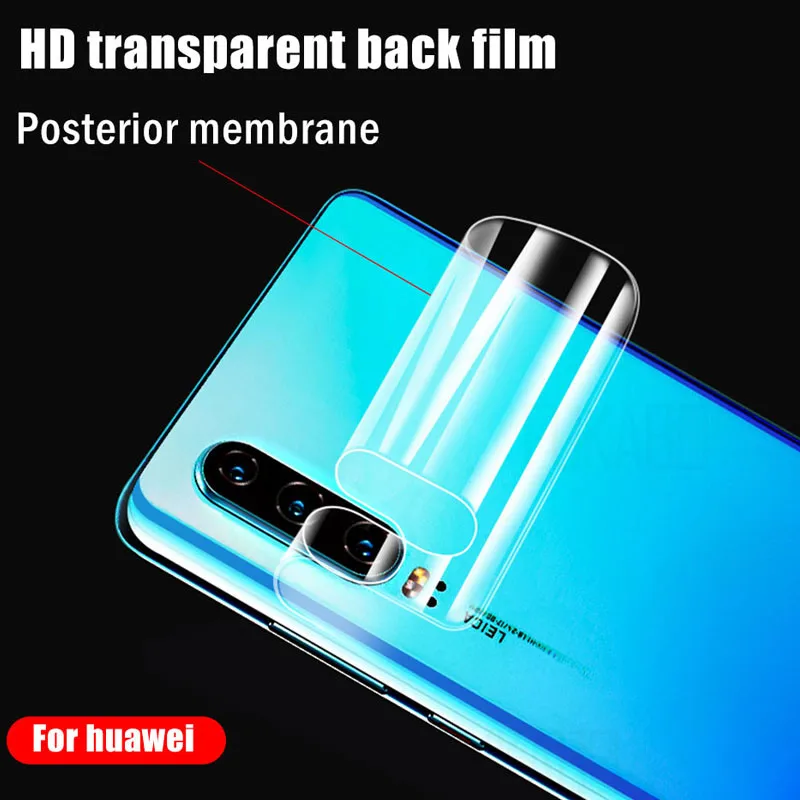 10D Передняя и задняя Гидрогелевая пленка для huawei P30 Pro P20 Lite P Smart Защита экрана для mate 20 Lite 10 Pro(не стекло