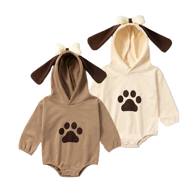 

Cute Cartoon Baby Rompers Autumn Long Sleeve Lovely Puppy Bodysuits for Boys Girls Hot Sale Jumpsuits