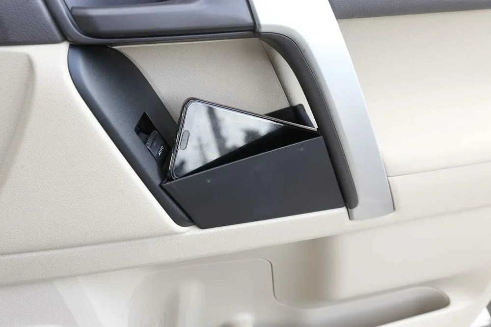 Пластиковый ящик для хранения на дверь автомобиля лоток телефона аксессуары