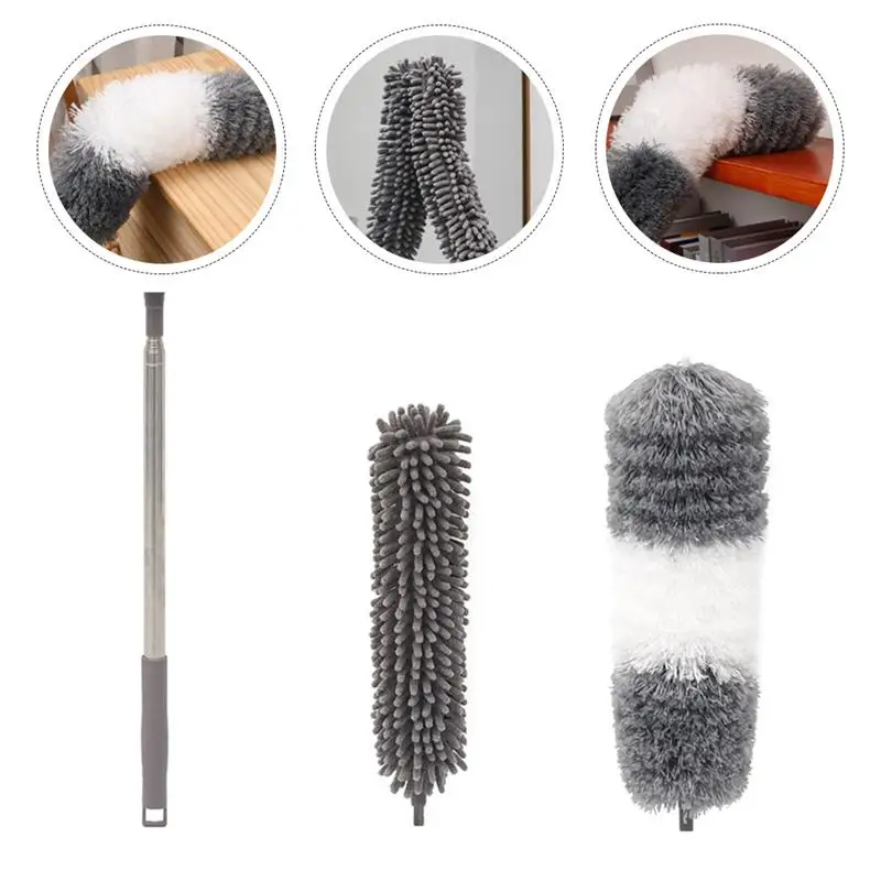 

1 Set Handheld Duster Household Telescopic Dust Sweeper Dust Cleaning Tool