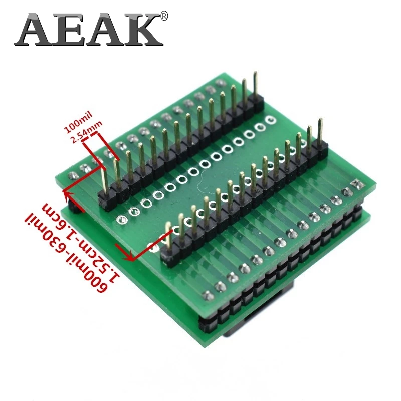 AEAK TSSOP8 к DIP28 адаптер TL866A TL866CS программатор адаптер SSOP8 к DIP28 IC тестовое гнездо адаптера шаг 0,65 мм