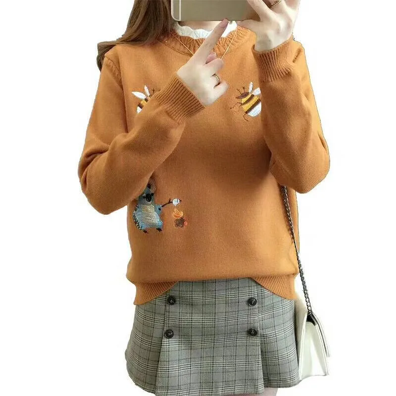 New Fashion 2020 Autumn Winter Women Cashmere Sweater Female Long Sleeve O Neck Sweaters Thick Loose Warm Knitted Pullovers Tops | Женская