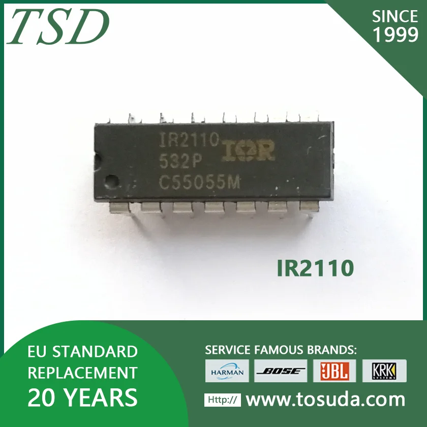 10 шт./лот IR2110 IR2110S IR2110PBF DIP14 Новый и оригинальный IC|Печатные платы| |