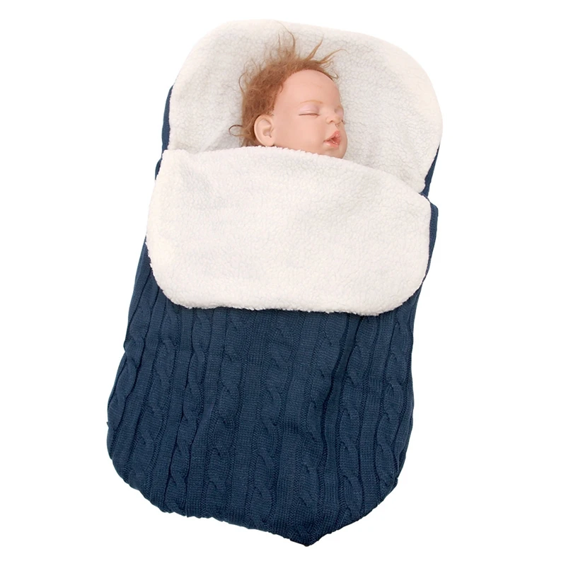 

Baby Sleep Bag Toddler Winter Swaddle Infant Envelopes for 0-3 Years