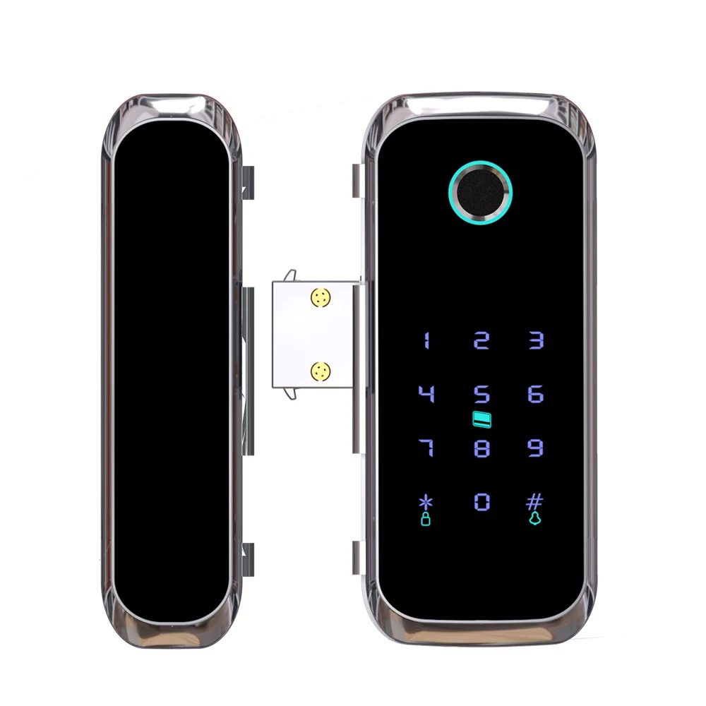 FREECAN TTlock App Wi Fi Bluetooth управление стеклянный дверной замок с электронным цифровым