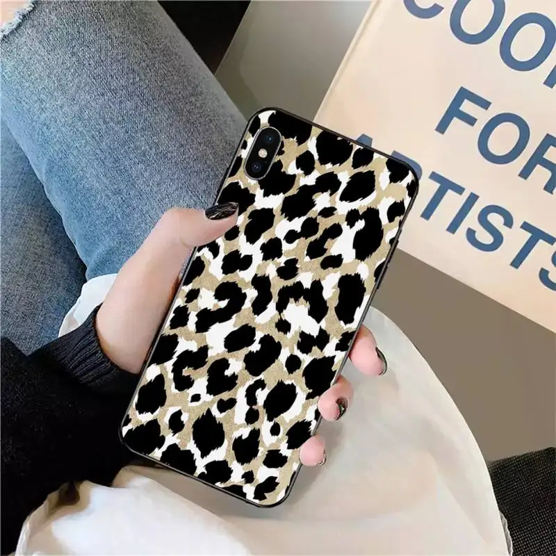 

Leopard (1) Phone Case for iPhone 11 12 pro XS MAX 8 7 6 6S Plus X 5S SE 2020 XR mini