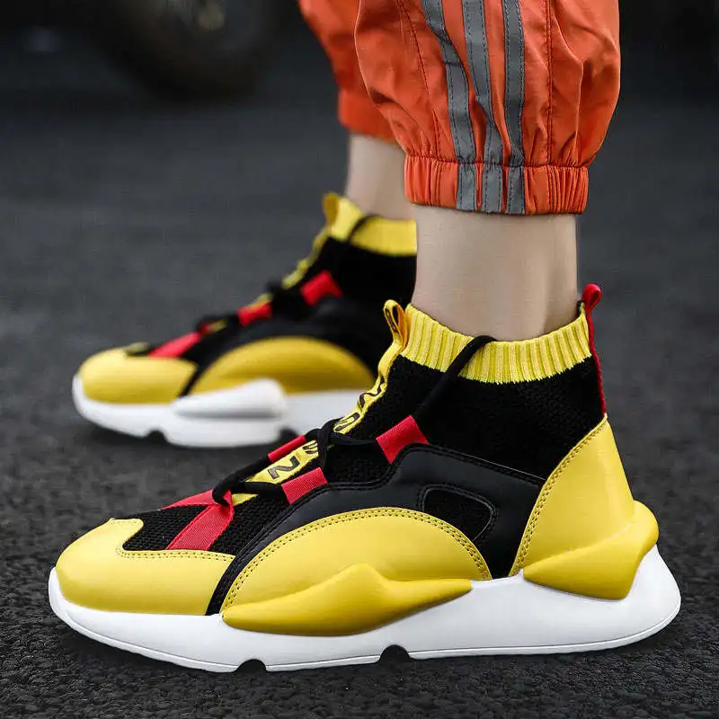 

Boy Sports Sneakers Easy High Sneakers International Brand Sneakers Man Sport Thick Bottomed Running Man Famous Brand Tennis