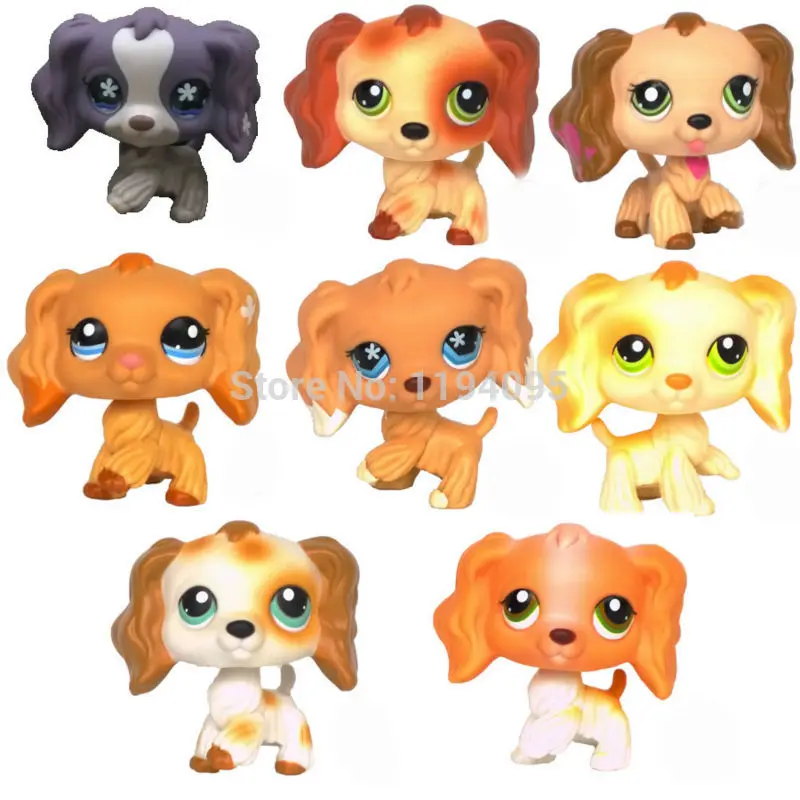 Lps кошка из коллекции pet shop игрушки кокер-спаниель редкие собаки животные старая