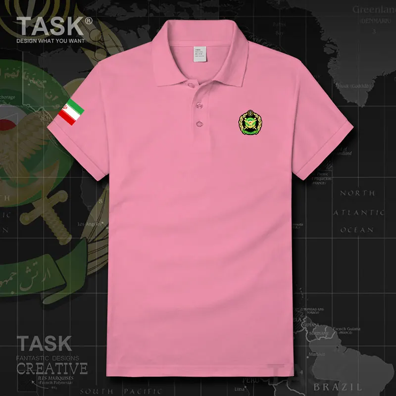 

Мужская однотонная толстовка с коротким рукавом, Армейская, Исламская Республика Иран, перия, Ир, повседневная одежда