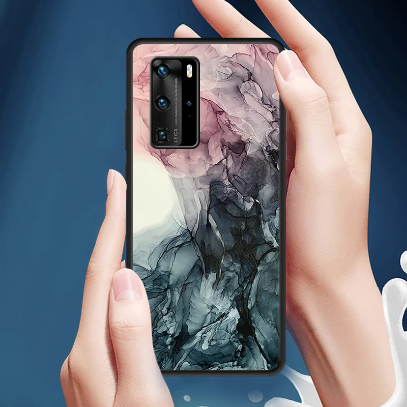 Ультратонкий чехол для телефона Huawei P40 Lite E задняя крышка P8 P9 P10 P20 P30 Pro Plus |