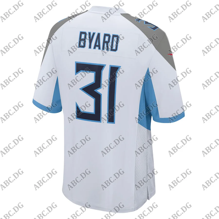 

Men Women Kid Youth Tennessee Kevin Byard White Player Game Jersey