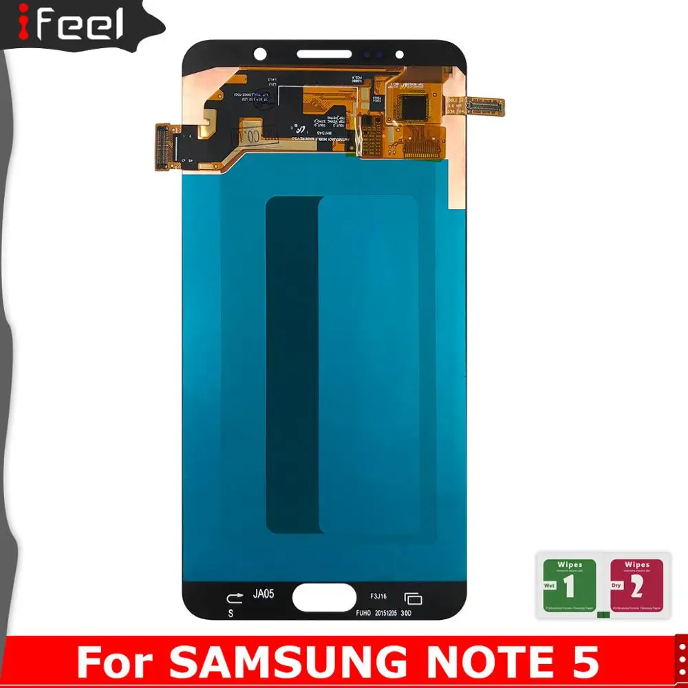 5 7 ''ЖК дисплей для SAMSUNG Galaxy Note ЖК с сенсорным экраном Note5 N920A N9200 SM N920 N920C|Экраны