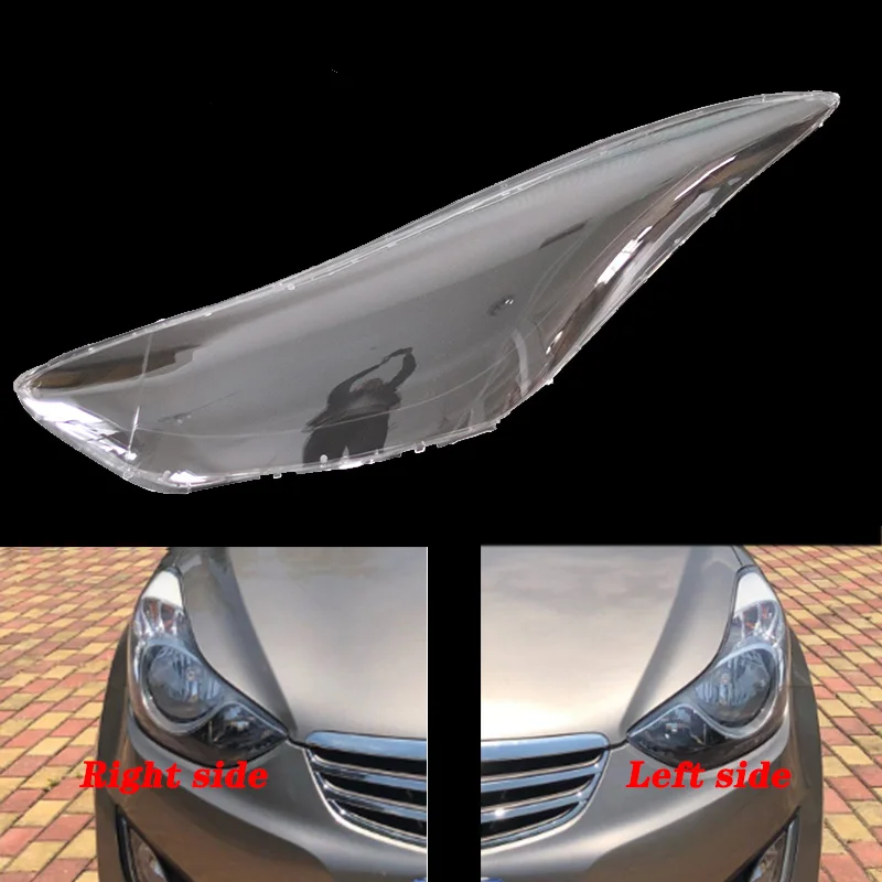Корпус противотуманных фар для Hyundai Elantra Avante 12-15 прозрачный корпус стеклянный